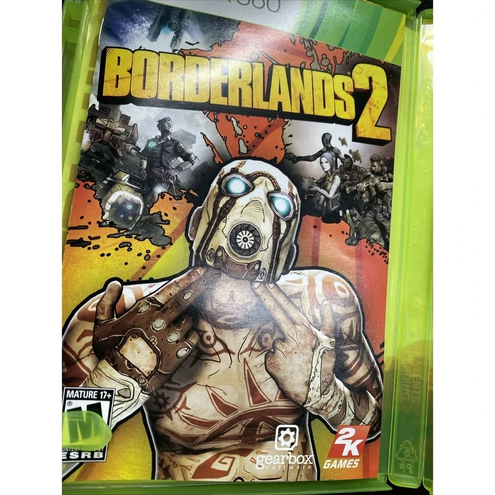 Borderlands 2 Microsoft Xbox 360 Complete with Manual